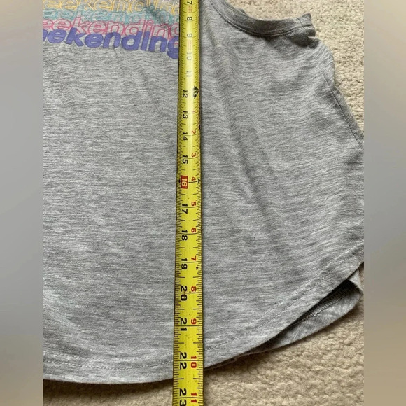 Women's Secret Treasures Size Small Tank Top Sleeveless Graphic Gray - Picture 4 of 7